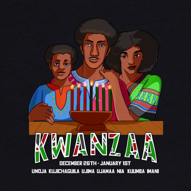 Kwanzaa Kinara Candles by Noseking